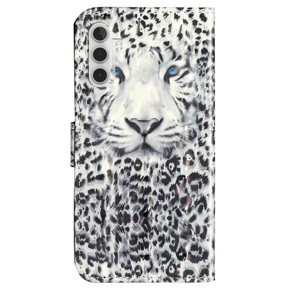 Θήκη με πτερύγιο για Samsung Galaxy A35 5G, Wallet, Leopard