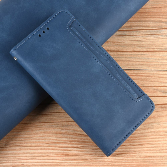 Θήκη με πτερύγιο για Xiaomi Redmi Note 8 Pro, Card Slot, σκούρο μπλε