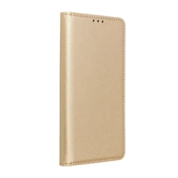 Θήκη για Oppo Reno 11F 5G, Smart Magnet, χρυσή + γυαλί 9H