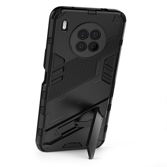 Θήκη για Huawei Nova 8i /Honor 50 Lite, Military kickstand, μπλε