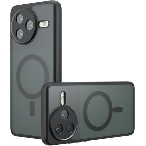 Θήκη για Xiaomi Poco F7 Pro, για MagSafe, ERBORD Μatt Case, μαύρη
