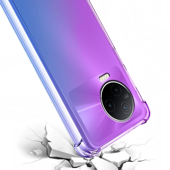 θήκη για το Infinix Note 12 2023, Gradient Dropproof, Μωβ / μπλε