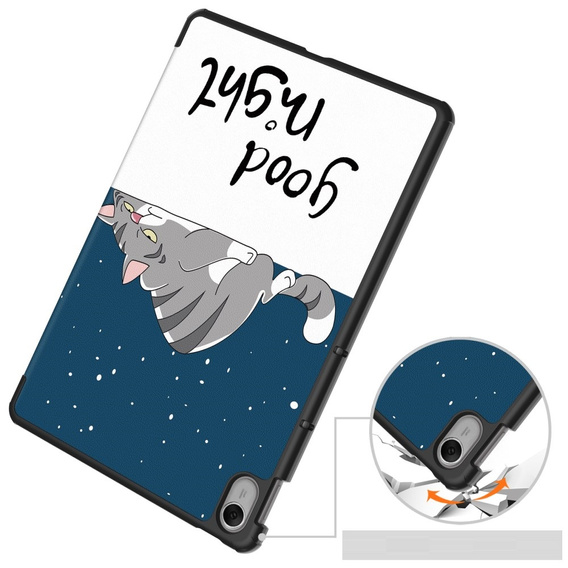 Θήκη για Huawei MatePad 11.5 2024, Smartcase, sleeping cat