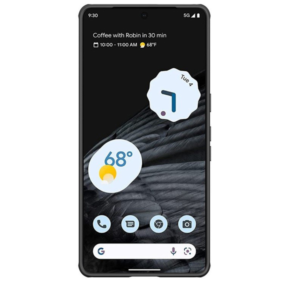 NILLKIN θήκη για Google Pixel 7 Pro 5G, θήκη Super Frosted Shield, μαύρη