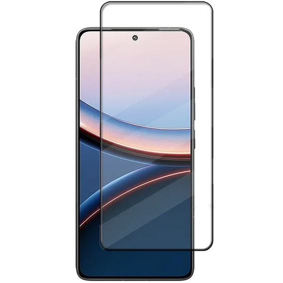 Μετριασμένο γυαλί 3D για Xiaomi Poco F7 Ultra, μαύρο πλαίσιο