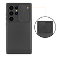 Θήκη για Samsung Galaxy S24 Ultra, ERBORD MagProtect Slide Camera, μαύρη
