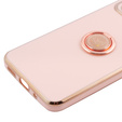Θήκη για Xiaomi Redmi 12C, Electro Ring, ροζ rose gold