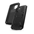 Θωρακισμένη θήκη για iPhone 12 / 12 Pro, R-JUST, μαύρη