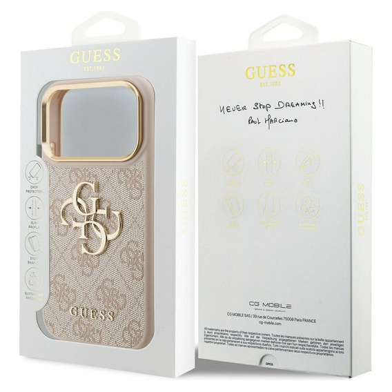 GUESS 4G Big Classic Logo θήκη για iPhone 17 Pro