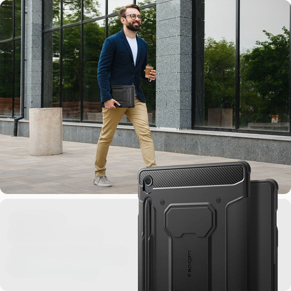 SPIGEN Rugged Armor Pro για Samsung Galaxy Tab S10 Lite / Galaxy Tab S9 FE 10.9 (X400 / X406B / X510 / X516B)