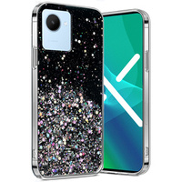 Θήκη για Realme C30 / Narzo 50i Prime, Glittery, μαύρη