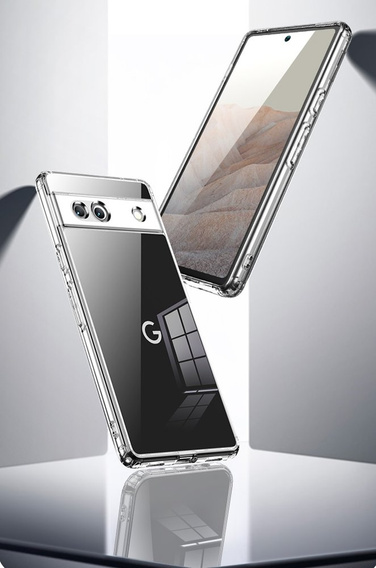 Θήκη για Google Pixel 7a, Fusion Hybrid, διαφανής