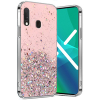 Θήκη για Samsung Galaxy A20E, Glittery, ροζ