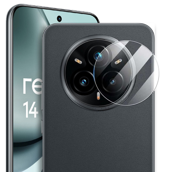Μετριασμένο γυαλί για κάμερα για το Realme 14 Pro+ 5G, διαφανής