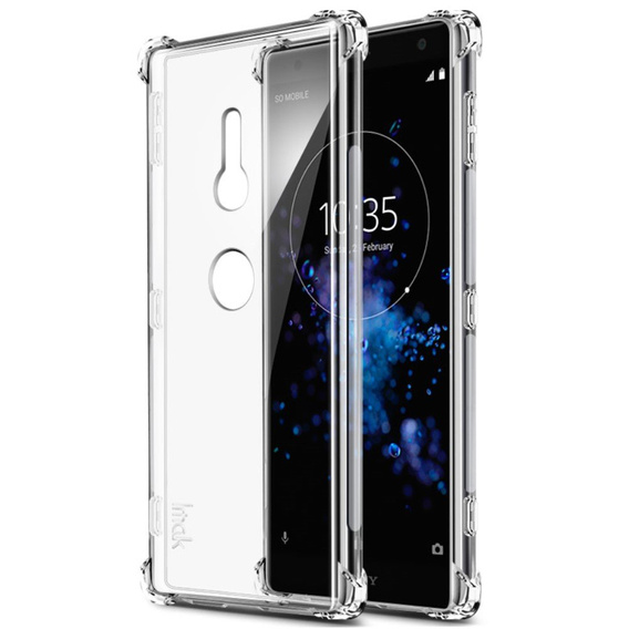 IMAK Θήκη για Sony Xperia XZ2, Dropproof, διαφανής