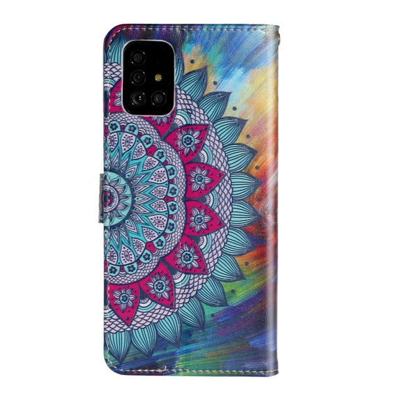 Θήκη με πτερύγιο για Samsung Galaxy A51, Wallet, Mandala Flower