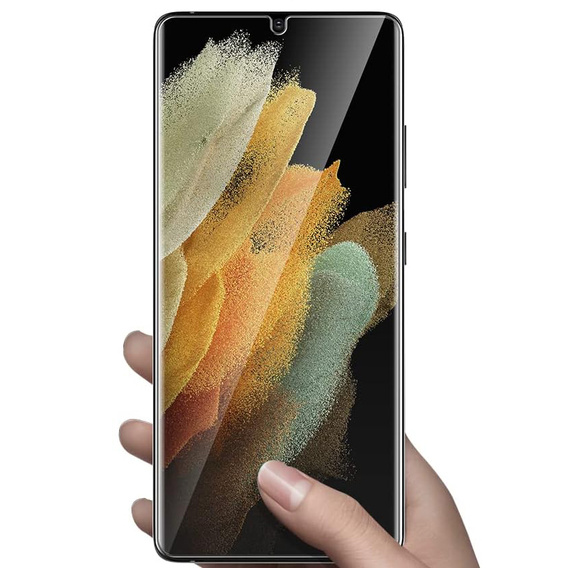 2x Κεραμικό υβριδικό γυαλί ERBORD για Samsung Galaxy S21 Ultra