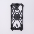 Θωρακισμένη θήκη για Nothing Phone 2, Aluminum Alloy, μαύρη