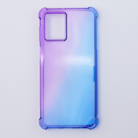 θήκη για το Motorola Moto G54 5G, Gradient Dropproof, Μωβ / μπλε