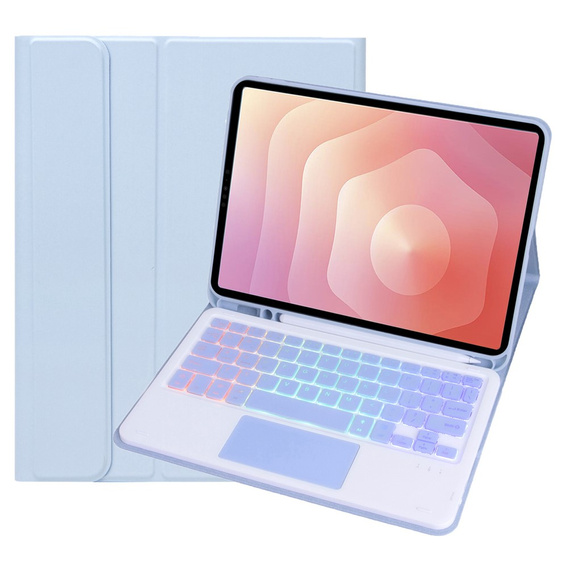 Θήκη με φωτιζόμενο πληκτρολόγιο Bluetooth και touchpad για Samsung Galaxy Tab S11