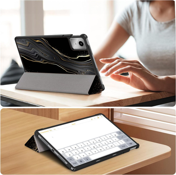 Θήκη για Lenovo Tab M11, Smartcase, Marble 5#