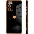 Θήκη για Samsung Galaxy S20 FE, Electro heart, μαύρη