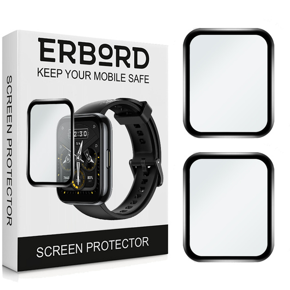 2x υβριδικό γυαλί ERBORD για Realme Watch 2 Pro