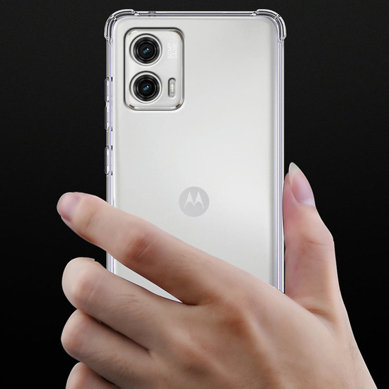 Θήκη για Motorola Moto G73 5G, Dropproof, διαφανής