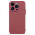 Θήκη για iPhone 15 Pro Max, Silicone Lite, κόκκινη