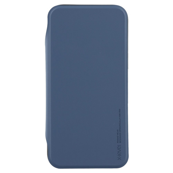Θήκη X-LEVEL για iPhone 16 Pro Max, Magnetic Card Holder, μπλε