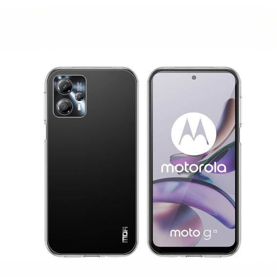 Θήκη MOFI για Motorola Moto G13 / G23 4G, λεπτή, διαφανής