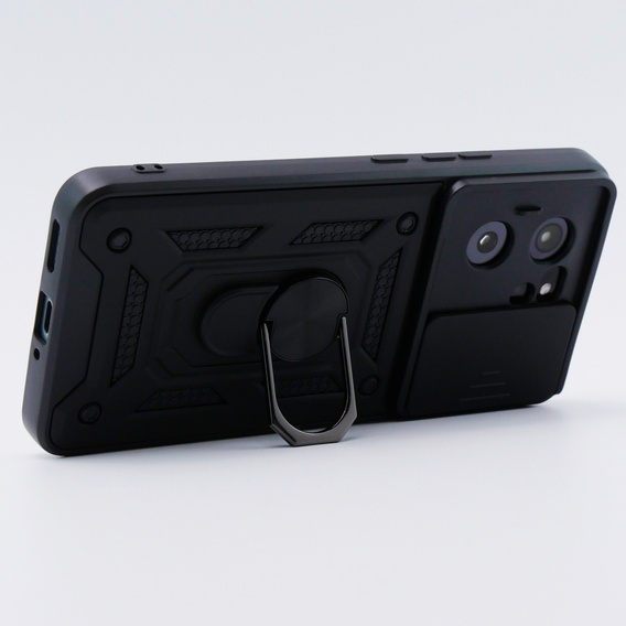 Θήκη για Xiaomi 13T / 13T Pro, CamShield Slide, μαύρη