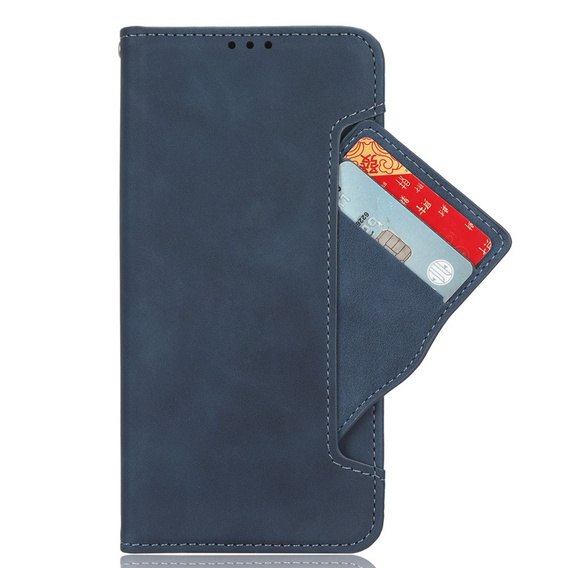 Θήκη με πτερύγιο για Xiaomi 14 Ultra, Card Slot, σκούρο μπλε