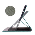 Θήκη για Lenovo Tab M9, Wallet Pen Slot, πράσινη