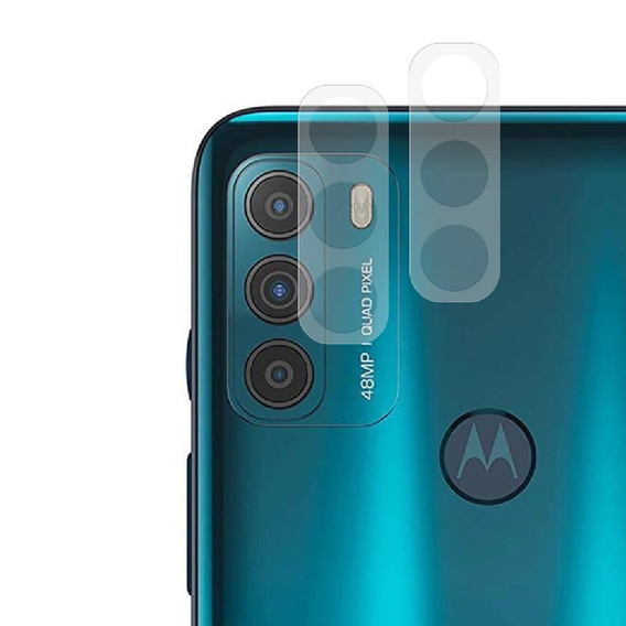 2x ERBORD μετριασμένο γυαλί για την κάμερα για να Motorola Moto G50
