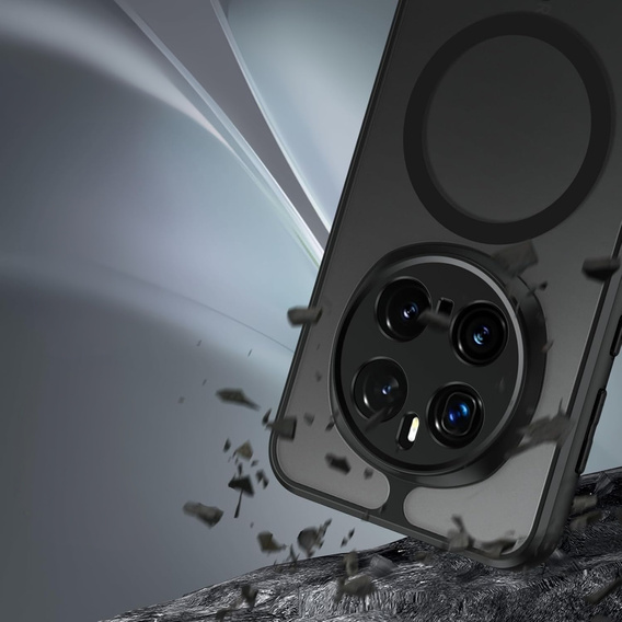 Θήκη για Honor Magic 7 Pro, για MagSafe, ERBORD Μatt Case, μαύρη