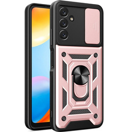 Θήκη για Samsung Galaxy A14 4G/5G, CamShield Slide, ροζ