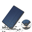 Θήκη για Samsung Galaxy Tab S10 Lite / S10 FE / S9 FE, Business Card and Pen Slot, μπλε