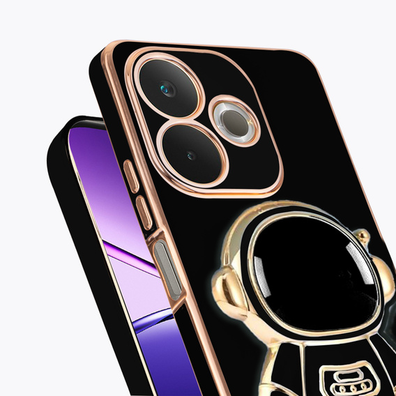 Θήκη για Oppo A5 Pro 5G, Astronaut, μαύρη
