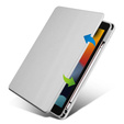 Θήκη για iPad 10.2" 2021/2020/2019 (9/8/7 gen.), με υποδοχή γραφίδας, περιστρεφόμενη κατά 360°, γκρι