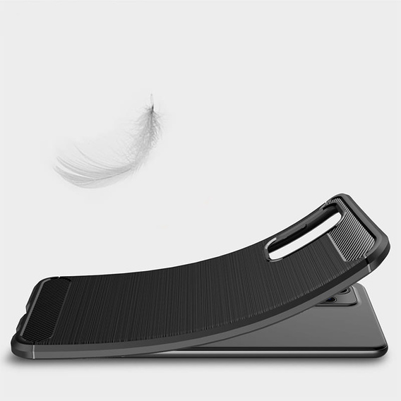 Θήκη για Samsung Galaxy A13 4G, Carbon, μαύρη
