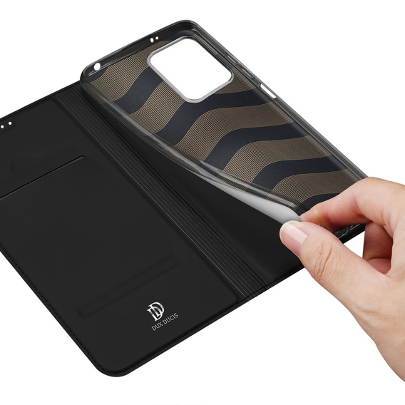 Dux Ducis Θήκη για Xiaomi Redmi Note 12 5G / POCO X5 5G, Skinpro, μαύρη