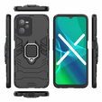 Θήκη για Realme C35, Kickstand Ring, μαύρη