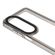 Θήκη για Oppo A60, Fusion Hybrid, διαφανής / μαύρη