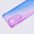 θήκη για το Oppo Reno 10 / 10 Pro, Gradient Dropproof, Μωβ / μπλε