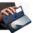 Αναδιπλούμενη θήκη για Samsung Z Fold6 5G, Smart View Wallet, σκούρο μπλε