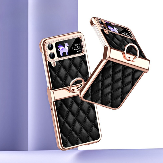 Θήκη για Samsung Galaxy Z Flip 4 5G, Rhombus Grid