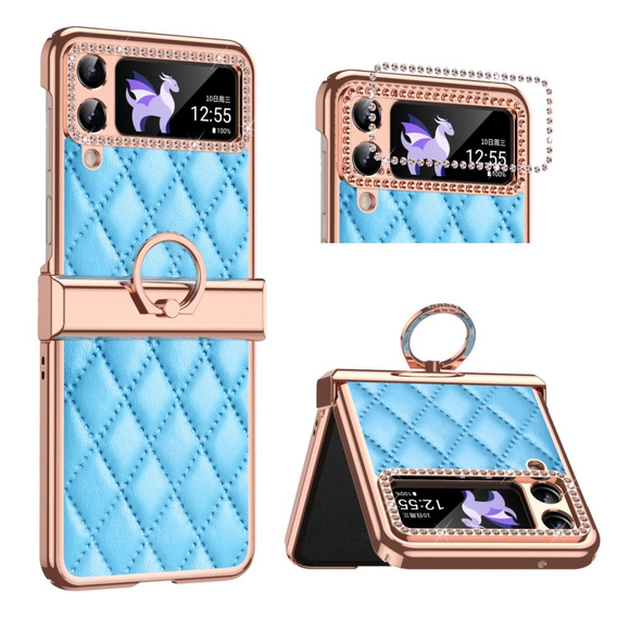 Θήκη για Samsung Galaxy Z Flip 4 5G, Rhombus Grid