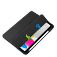 Θήκη για iPad 10.9 2022 10 Gen, Smartcase Hybrid, με χώρο για γραφίδα, μαύρη