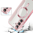 Θήκη με πτερύγιο για Samsung Galaxy A36, RFID Wallet MagSafe CamShield, ροζ